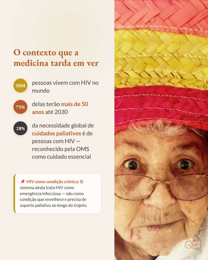 Estigma e HIV: Por Que "Não Ser Julgado" é a Prioridade no Fim da Vida