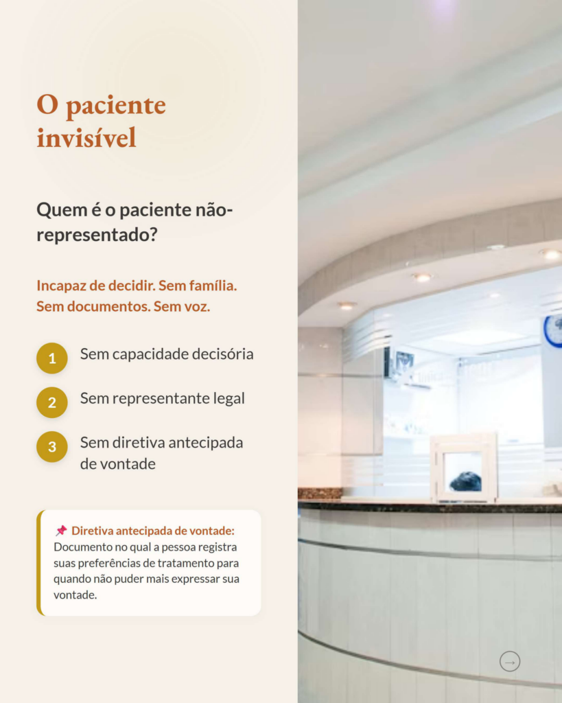 Pacientes Não Representados em Fim de Vida: Quem Decide por Eles?