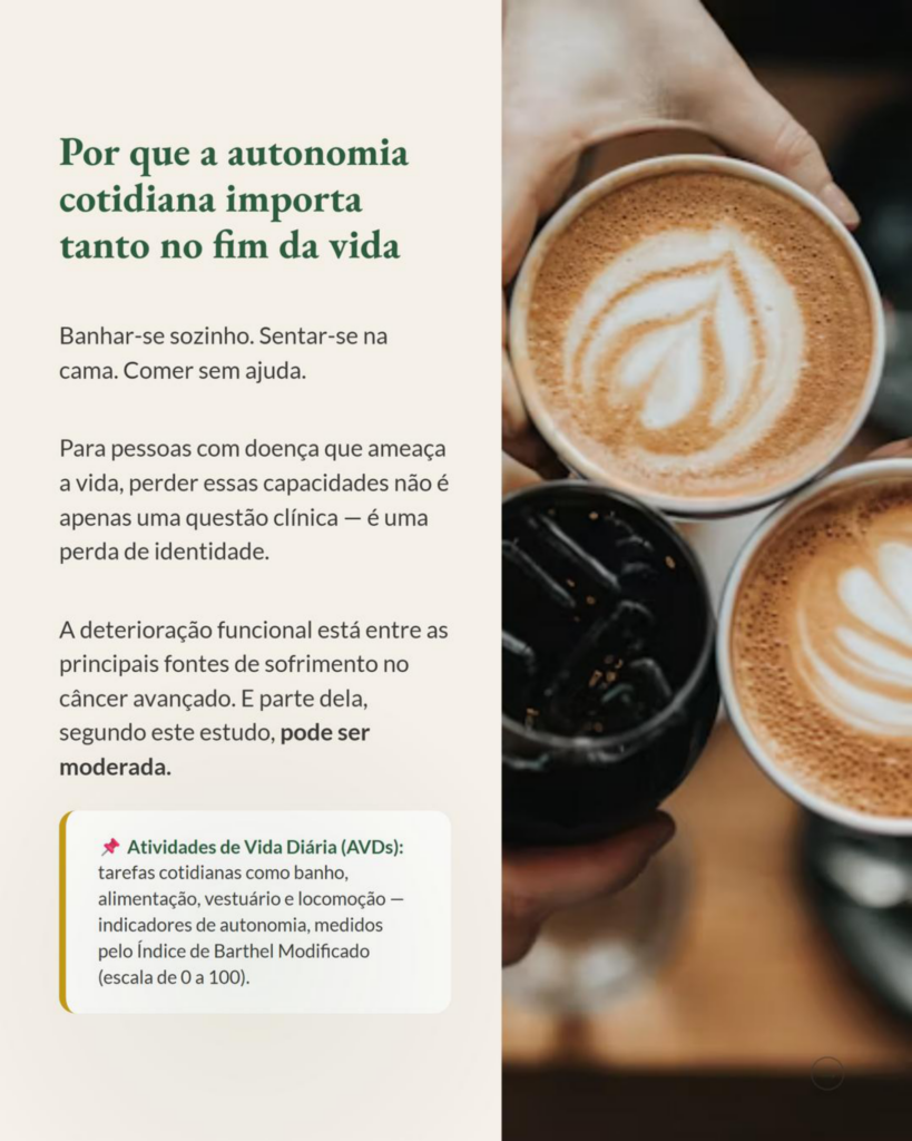 Reabilitação Estruturada no Câncer Avançado: o Que Muda na Autonomia
