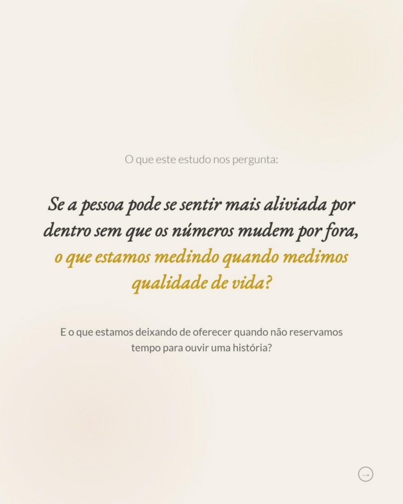 Revisão de Vida em Paliativos: Evidências, Limites e o Que Muda