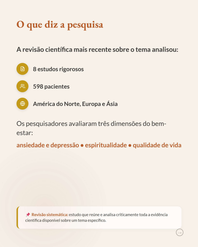 Revisão de Vida nos Cuidados Paliativos