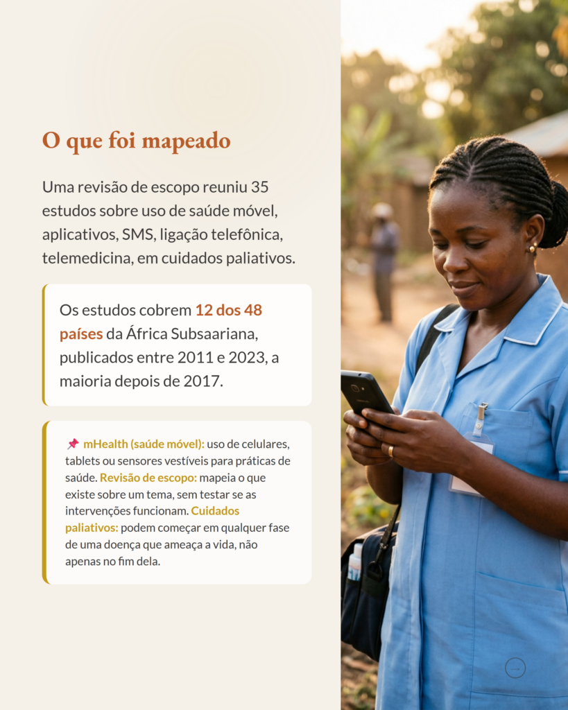 Saúde Móvel em Cuidados Paliativos na África Subsaariana, slide 2