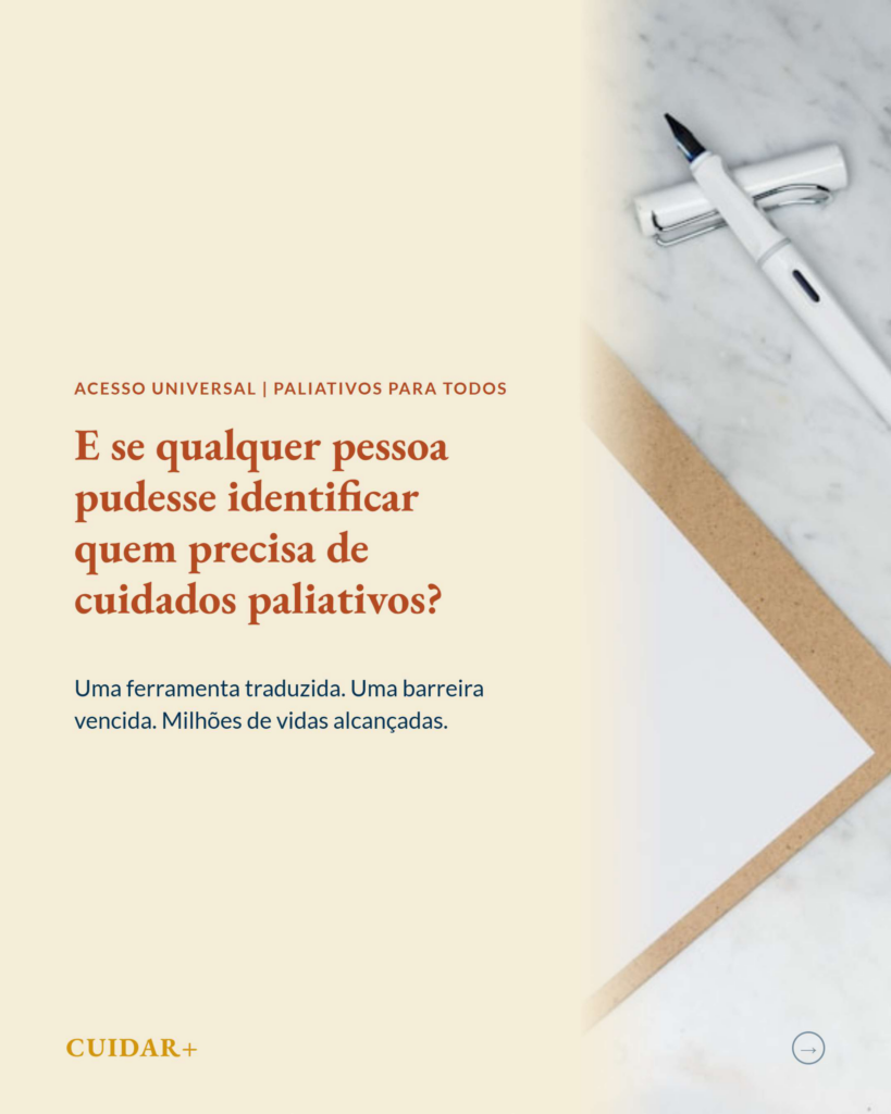SPICT-4ALL: Quando a Tradução de uma Palavra Decide Quem Recebe Cuidados Paliativos