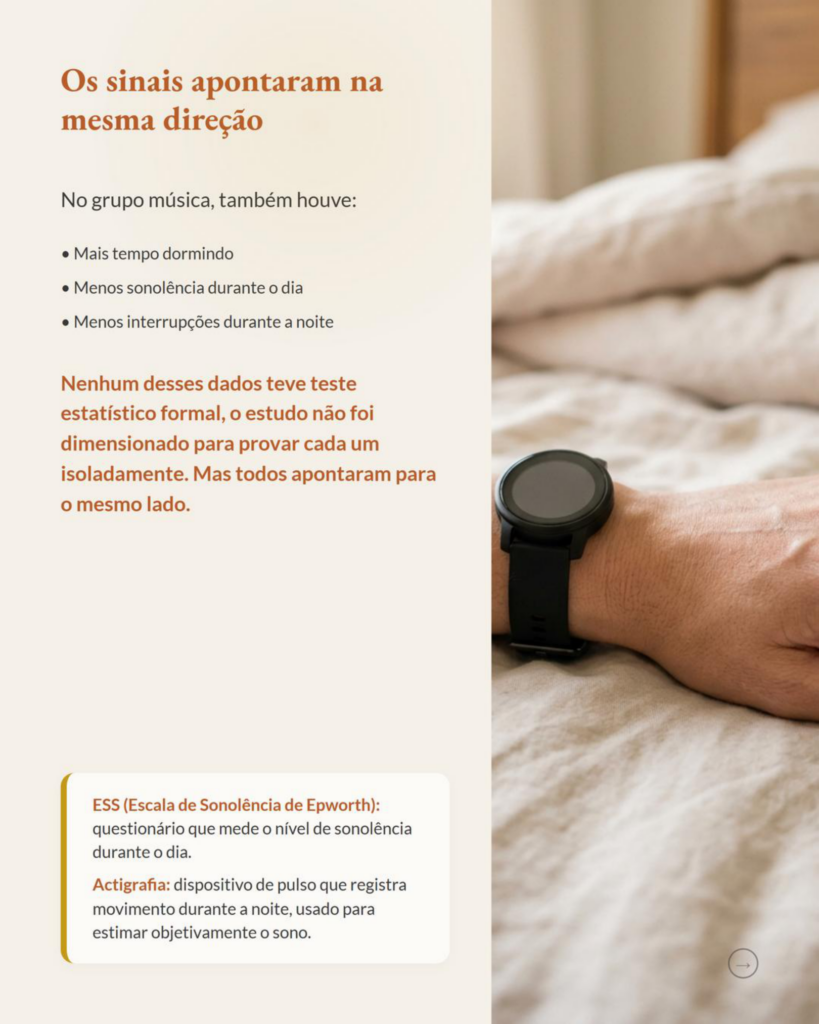 Música ao Dormir Contém a Piora do Sono de Cuidadores Familiares