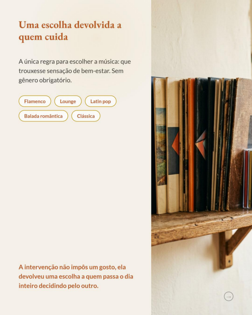 Música ao Dormir Contém a Piora do Sono de Cuidadores Familiares