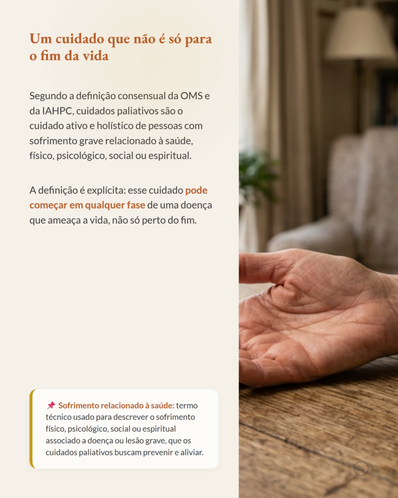 Cuidados paliativos e cuidados de suporte não são sinônimos, slide 2