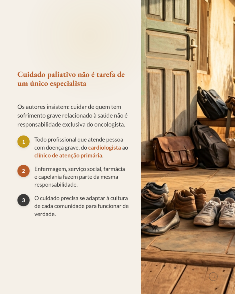 O abismo entre quem precisa e quem recebe cuidados paliativos, slide 6
