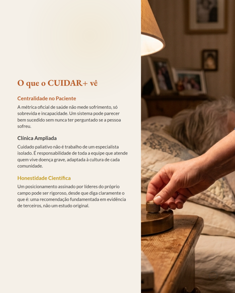 O abismo entre quem precisa e quem recebe cuidados paliativos, slide 8