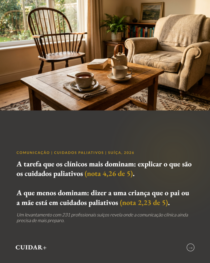 Comunicação em cuidados paliativos, competência comunicacional de clínicos, slide 1