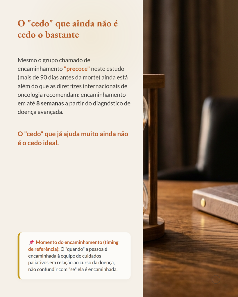 Momento do encaminhamento paliativo e autonomia no fim da vida, slide 3