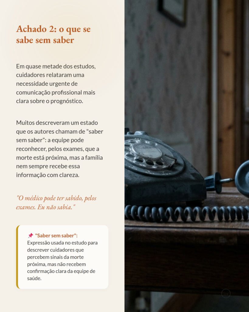 Preparo para a morte em cuidadores familiares, cuidados paliativos, slide 4