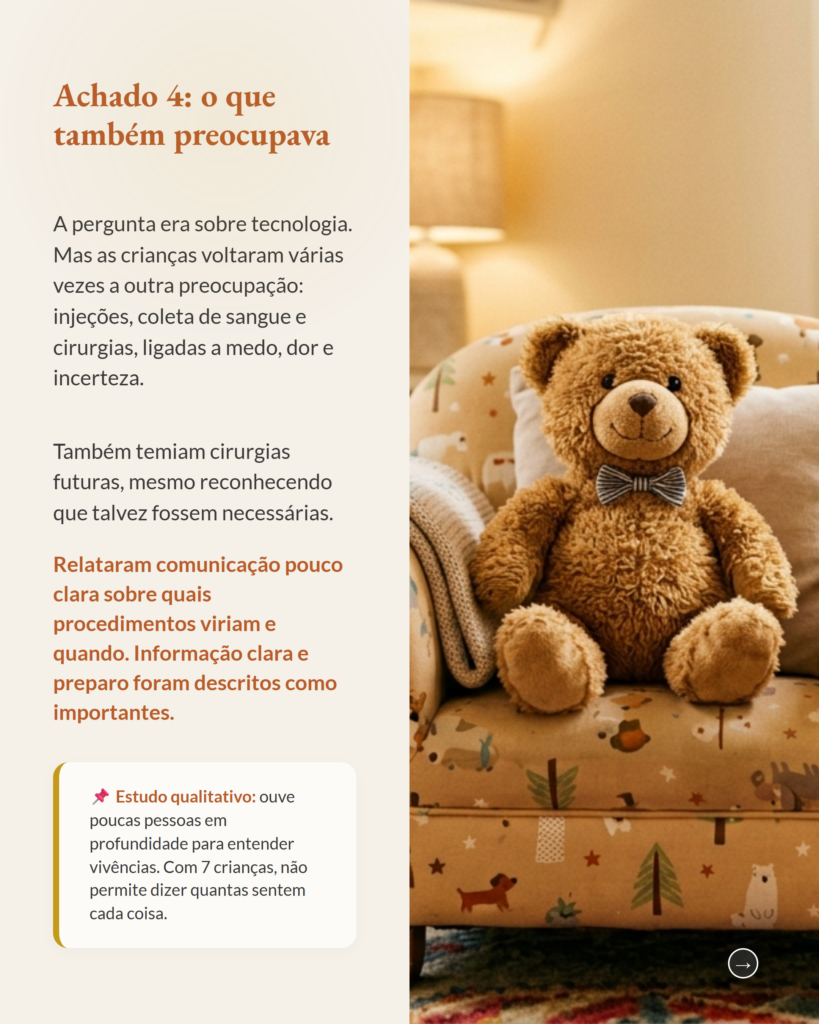 Tecnologia, vida cotidiana e comunicação na voz de crianças com doenças graves, cuidados paliativos pediátricos, slide 6