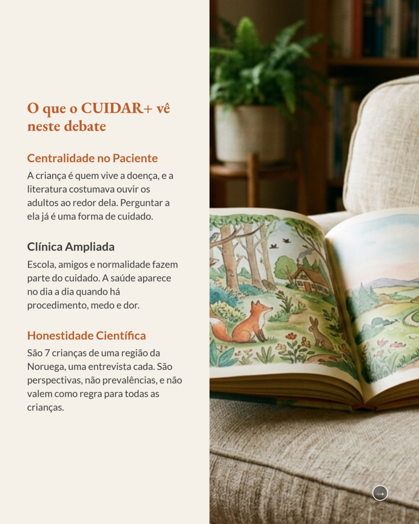 Tecnologia, vida cotidiana e comunicação na voz de crianças com doenças graves, cuidados paliativos pediátricos, slide 8